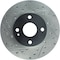 Centric Parts Sport Drilled/Slotted Brake Rotor, 127.45040R 127.45040R - alternate 1